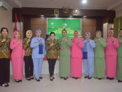 Anggota Kodim 1014/Pbn Berperan Aktif Sukseskan Donor Darah HUT ke-80 Persit KCK