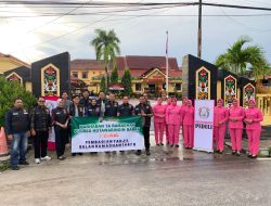 Satreskrim Polres Kobar Bagikan Takjil, Pererat Silaturahmi dengan Masyarakat di Bulan Ramadan