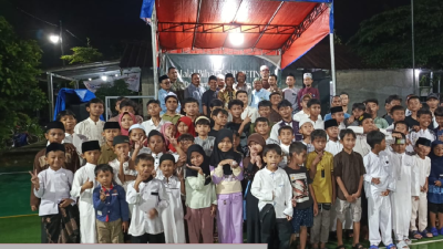 SSB PETINOR Perumahan Pesona Kahuripan 3,Melaksanakan Halalbihalal Dan Santunan Anak Yatim