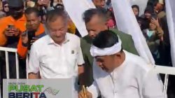 Gubernur Jawabarat Meresmikan Gedung SMA 3 Jonggol Kabupaten Bogor, Kepsek Menyambut Bahagia.