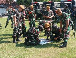 Kunjungan Kerja Danpussenarmed TNI AD Beserta Ibu di Batalyon Armed 8/Uddhata Yudha
